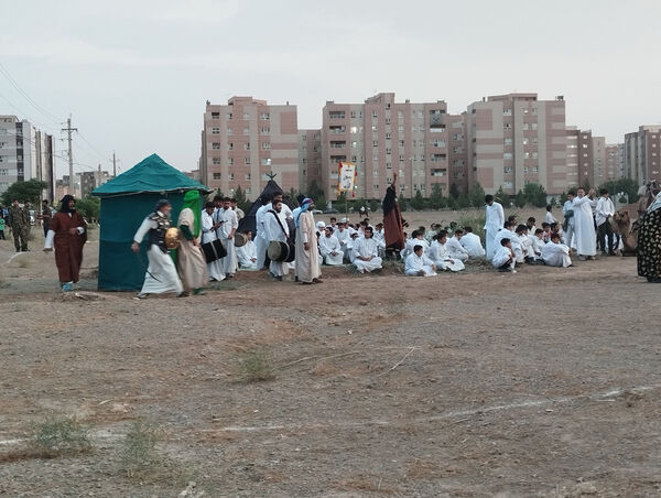 نمایش بازسازی واقعه غدیر در شهر پردیسان