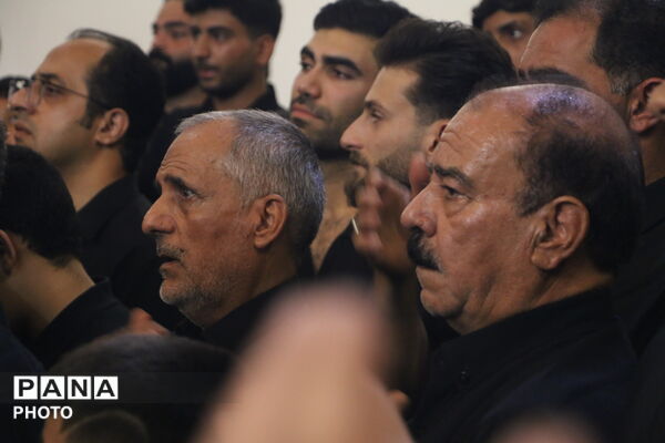 عزاداری هیئت مزرعه امحسن ده بالا در خانه امام حسینی یزد