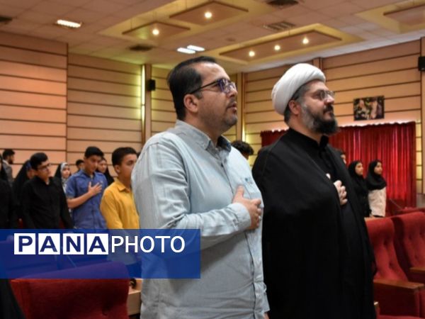 تجلیل از دانش‌آموز خبرنگاران‌پانا ناحیه‌‌یک