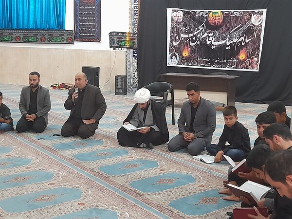 مراسم سوگواره احلی من العسل در هلیلان 