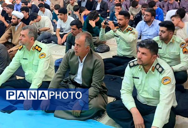 مراسم سالروز شهادت شهید سید حسن نصرالله در کامیاران