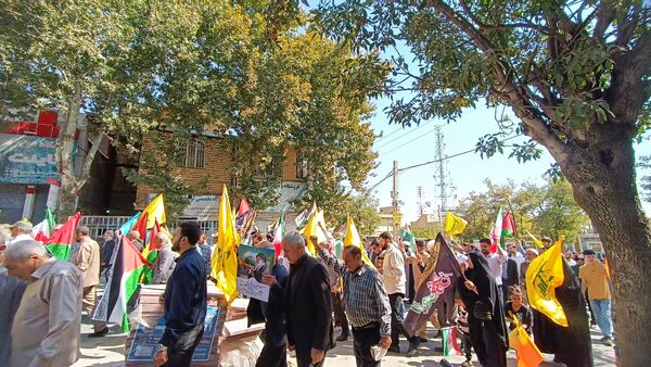 حضور پرشور مردم کهگیلویه و بویراحمد در راهپیمایی «بشارت نصر» در حمایت از مقاومت اسلامی