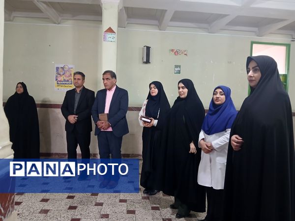 افتتاح اتاق بهداشت نوسازی‌شده در دبستان پسرانه شهید مهدی غفاری پاکدشت 