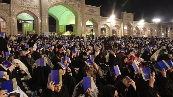 حال‌وهوای مشهد مقدس در لیالی قدر
