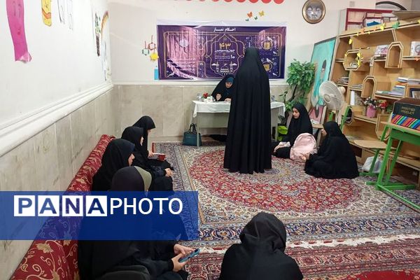 مسابقات قرآن، عترت و نماز مرحله استانی دختران در روستای نظر آقا منطقه سعدآباد 