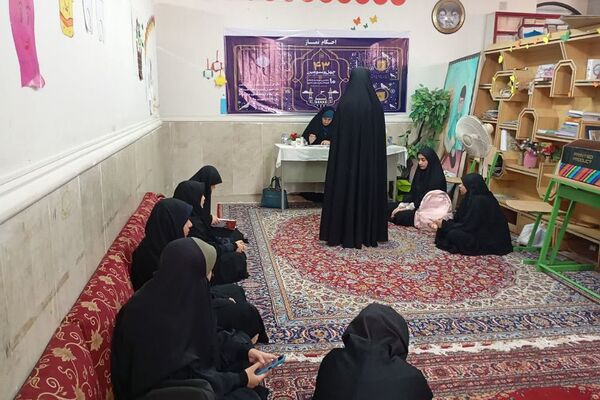 مسابقات قرآن، عترت و نماز مرحله استانی دختران در روستای نظر آقا منطقه سعدآباد 