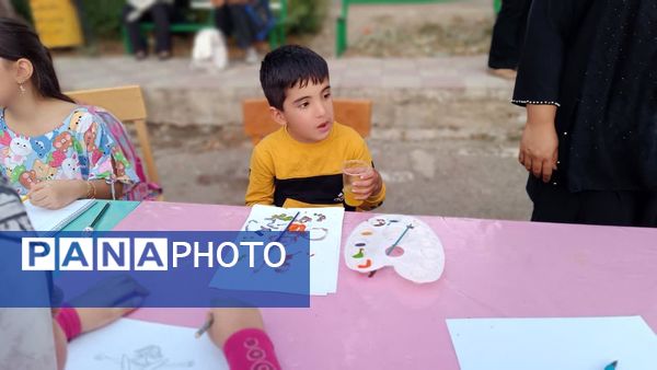 برپایی موکب کودکان و نوجوانان عاشورایی کانون پرورش فکری در یاسوج