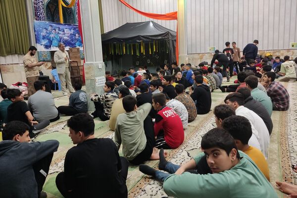 نجوای دل‌ها در مسجد امام سجاد (ع)