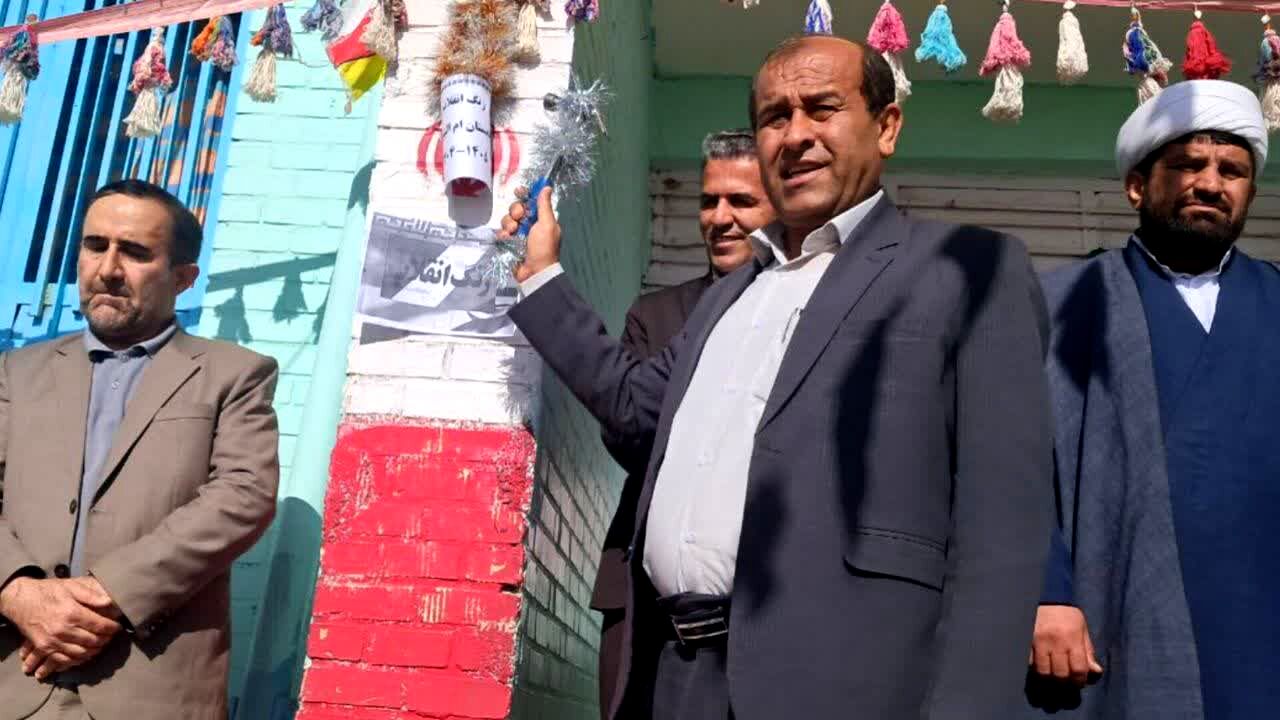 نواخته شدن زنگ انقلاب در دبستان دخترانه ام‌البنین دیشموک