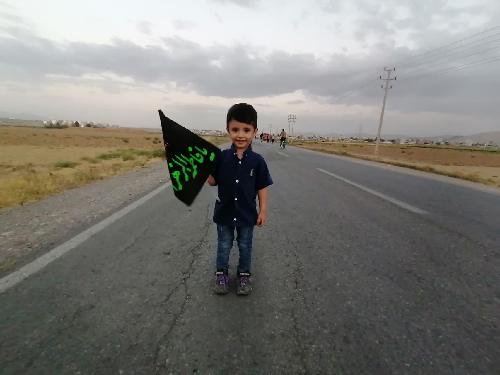 پیاده‌روی جاماندگان اربعین حسینی حرم تا حرم در شهرستان شیروان