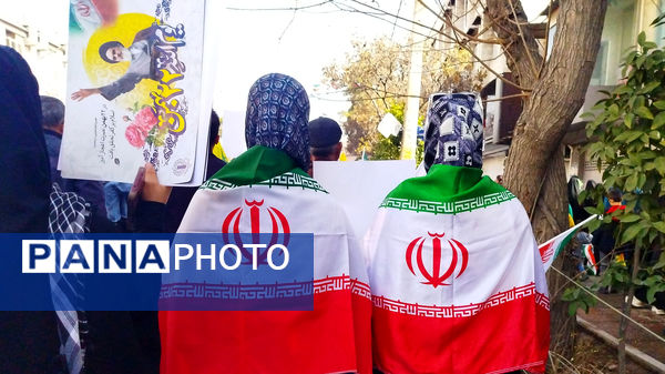  حضور پرشور مردم شیراز در چهل و هفتمین سالگرد پیروزی انقلاب اسلامی ایران 