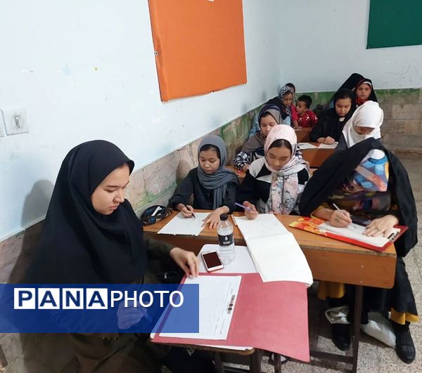 بازدید از فعالیت‌های مرکز یادگیری دولتی نرجس ناحیه یک مشهد