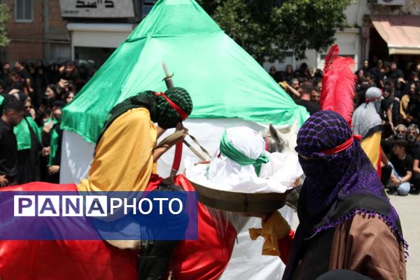 شور حسینی در گلوگاه 