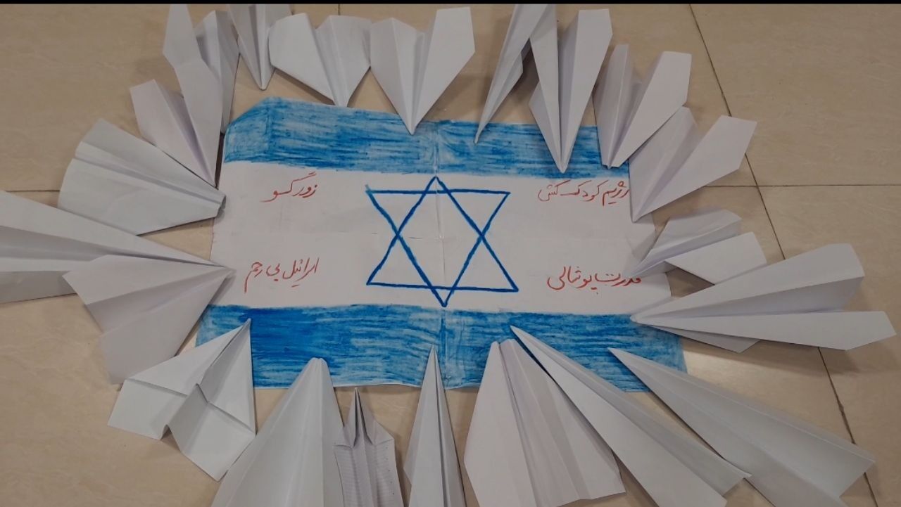 حمایت گروه سرود دختران صاحب‌الزمان(عج) از پاسخ مقتدرانه سپاه به اسرائیل