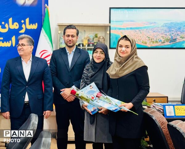 بازدید مدیرکل آموزش و پرورش استان به‌مناسبت سالروز تاسیس سازمان دانش‌آموزی