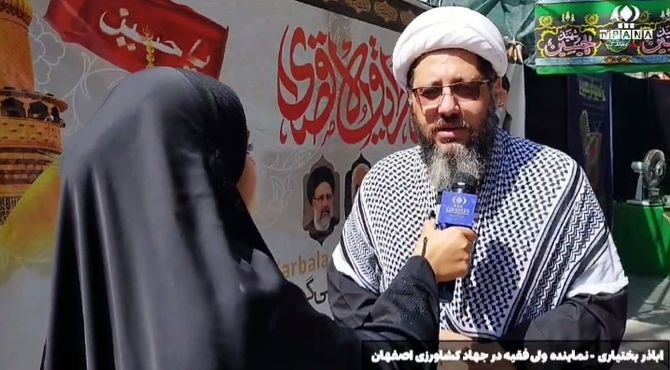 برپایی موکب جهاد کشاورزی استان اصفهان در مراسم جاماندگان اربعین حسینی