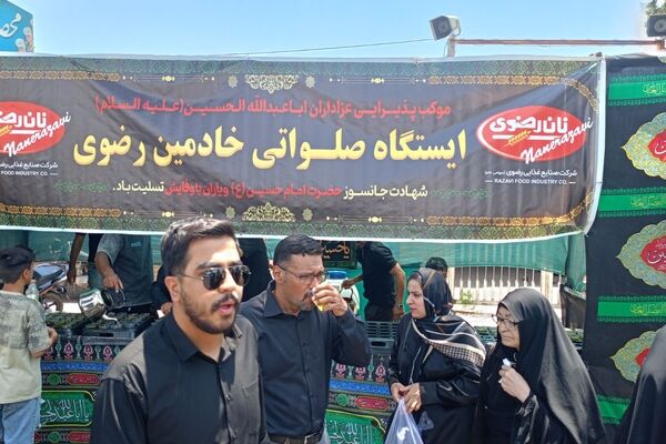 برپایی موکب خادمین رضوی در کاشمر