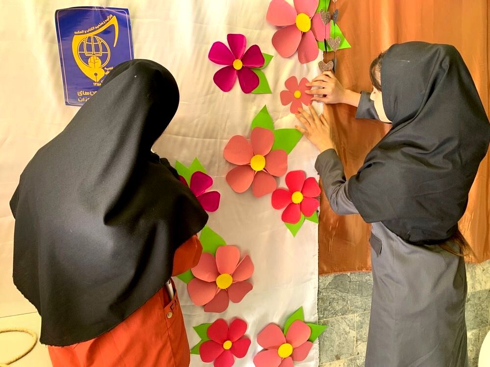 شروع فضاسازی مدرسه انقلاب در دبیرستان گلستان