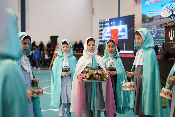 آیین متمرکز کشوری المپیاد ورزشی درون مدرسه‌ای در آق قلا 