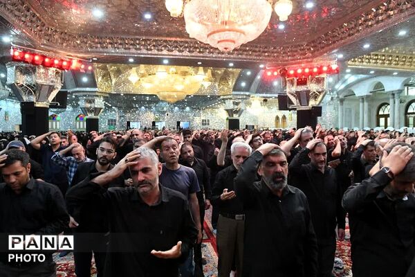 عطر عزاداری دهه اول محرم در حرم حضرت عبدالعظیم حسنی علیه‌السلام شهرری 