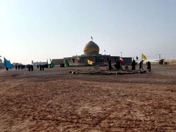 بازدید دانش آموزان خادم الشهدا از طلائیه 