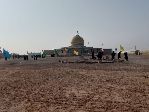 بازدید دانش آموزان خادم الشهدا از طلائیه 