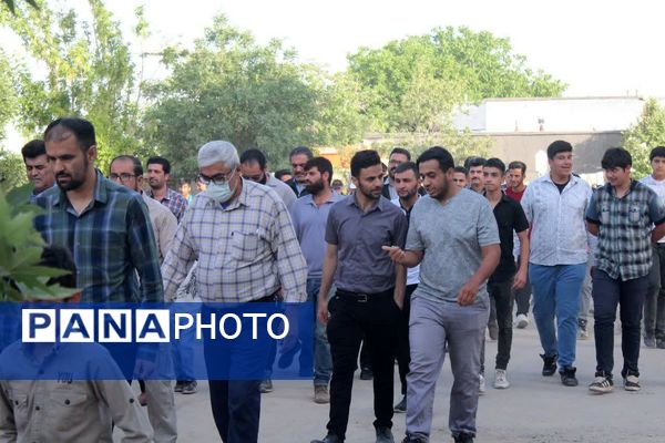 اسعدیه؛ میزبان مردم در همایش پیاده‌روی خانوادگی