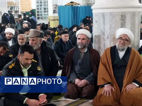 مراسم گرامیداشت شهادت سید حسن نصرالله در مسجد جامع آشخانه 