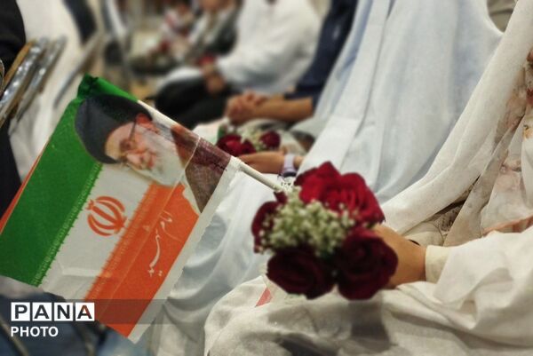 جشن بزرگ ازدواج ۱۳۰ زوج جوان دانشجو در همدان