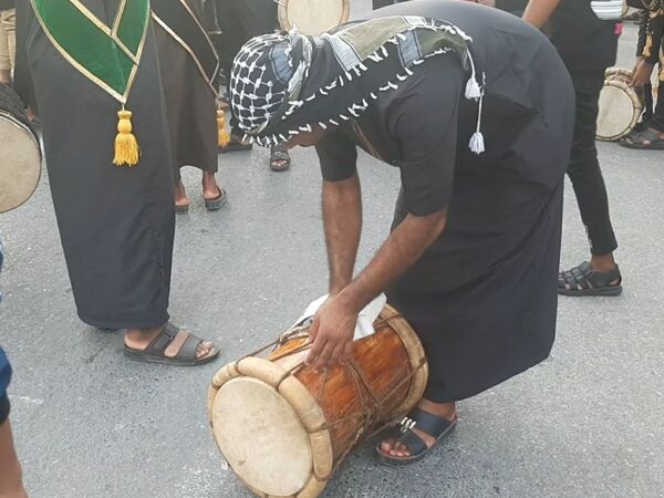 آیین سنتی علم‌گردانی در شهرستان میناب 