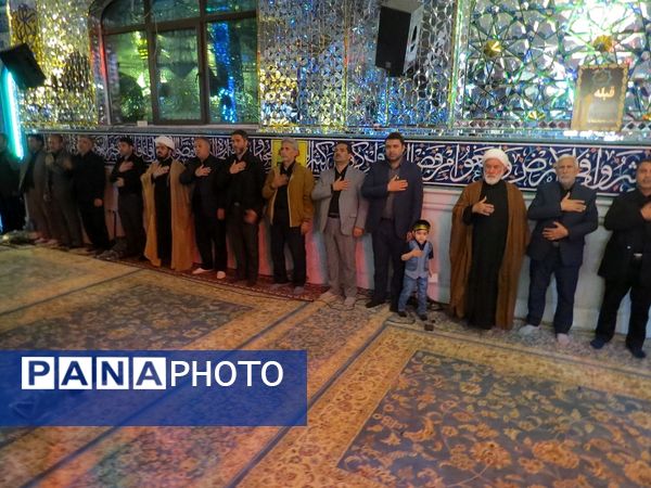 محفل قرآنی و آیین گرامیداشت یاد و خاطره شهدای خدمت حضرت آیت الله سید ابراهیم رئیسی و همراهان ایشان