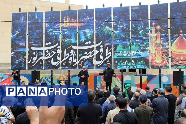 پیاده‌رویی جاماندگان اربعین حسینی در فردیس