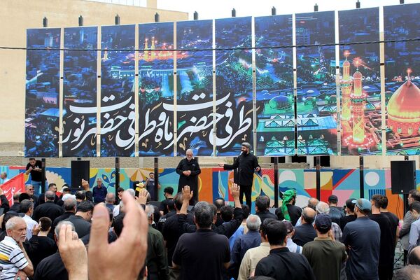 پیاده‌رویی جاماندگان اربعین حسینی در فردیس