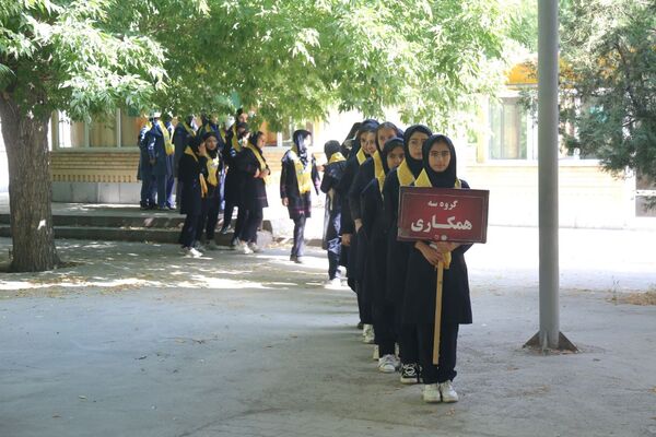 پیش اردوی ملی پیشتازان دختر سازمان دانش‌آموزی آذربایجان شرقی