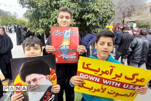 حضور پرشور مردم ارسنجان در روز جهانی قدس
