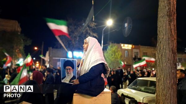 حضور حماسی مردم شهرستان نیشابور در اجتماع بیستمین شب