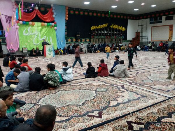 جشن ولادت امام زمان(عج) در حسینیه حسینی روستا ارغا خلیل آباد