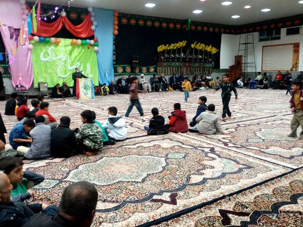 جشن ولادت امام زمان(عج) در حسینیه حسینی روستا ارغا خلیل آباد