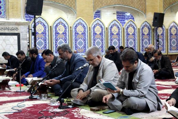 سومین شب قدر شهرستان دارالصابرین بم