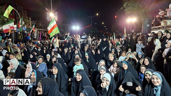 جشن بزرگ خیابانی عید غدیر، تجلی ولایت در شهرستان فریدن 