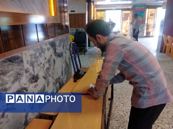 برگزاری چهاردهمین دوره انتخابات ریاست جمهوری کشور در دبیرستان ناصر مشهد