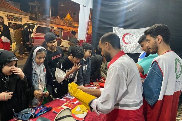 گرامیداشت هفته جهانی هلال احمر در سیمرغ