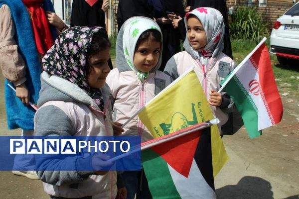 راهپیمایی روز جهانی قدس در گلوگاه 