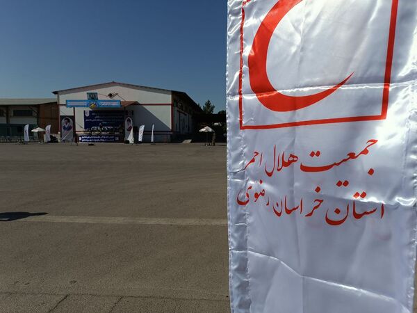 افتتاحیه طرح خدمت رسانی هلال احمر به زائران در ایام پایانی صفر 
