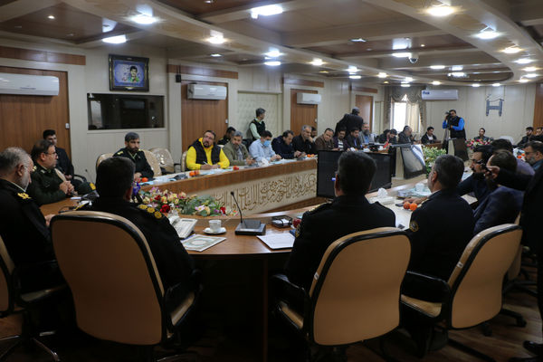 نشست رسانه ای فرمانده انتظامی قم