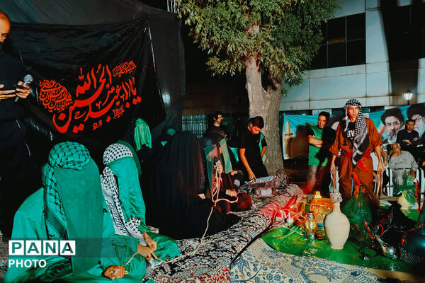 لالایی ناتمام خرابه شام؛ آباده در سوگ دردانه سیدالشهدا(ع)