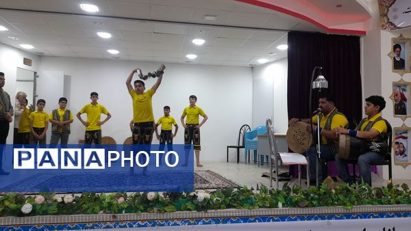 آیین افتتاحیه کلاس‌های اوقات فراغت شهرستان خلیل‌آباد