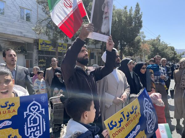 راهپیمایی روز جهانی قدس در شهرستان بیرجند