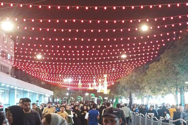 راهپیمایی جاماندگان اربعین حسینی در مشهد