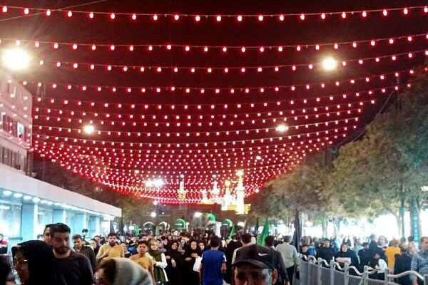 راهپیمایی جاماندگان اربعین حسینی در مشهد